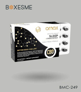Custom CBD Capsules Boxes