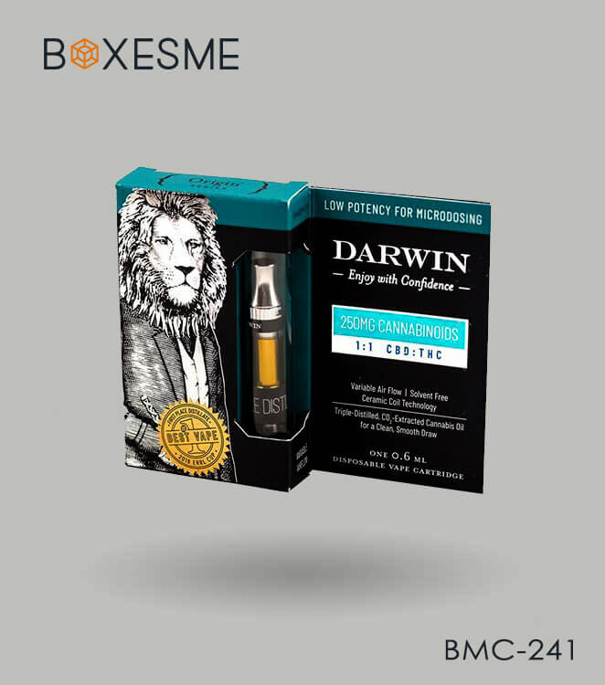 Custom CBD Vape Oil Cartridge Boxes