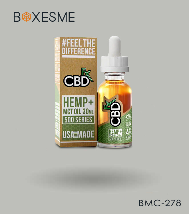 Custom Hemp Oil Boxes Wholesale