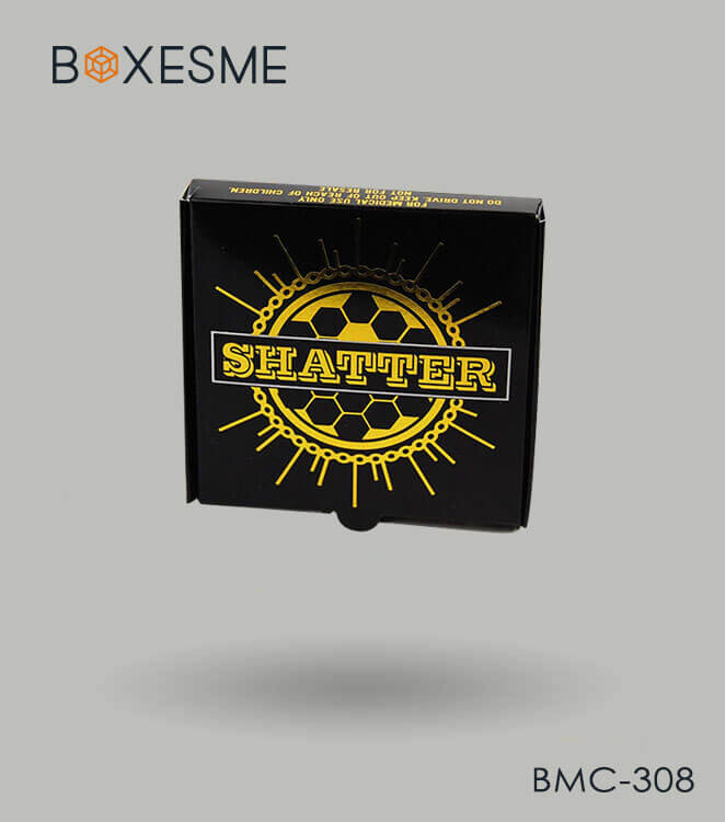 Cannabis shatter box packaging