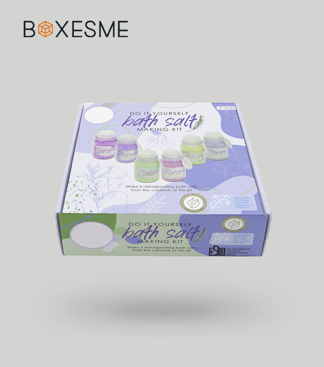 bath salt packaging
