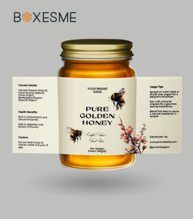 Custom Honey Labels Packaging 2