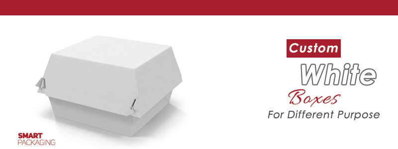 Custom Printed White Boxes Wholesale