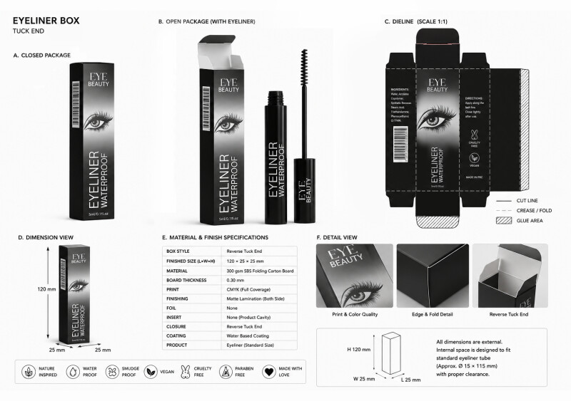 Eyeliner Boxes - BoxesMe NYC