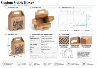 Custom Gable Boxes - BoxesMe NYC