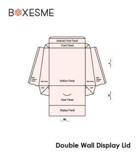 Double Wall Display Lid