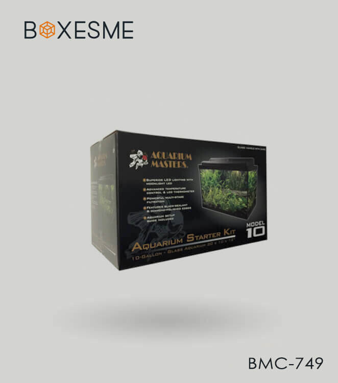 custom aquarium product packaging boxes