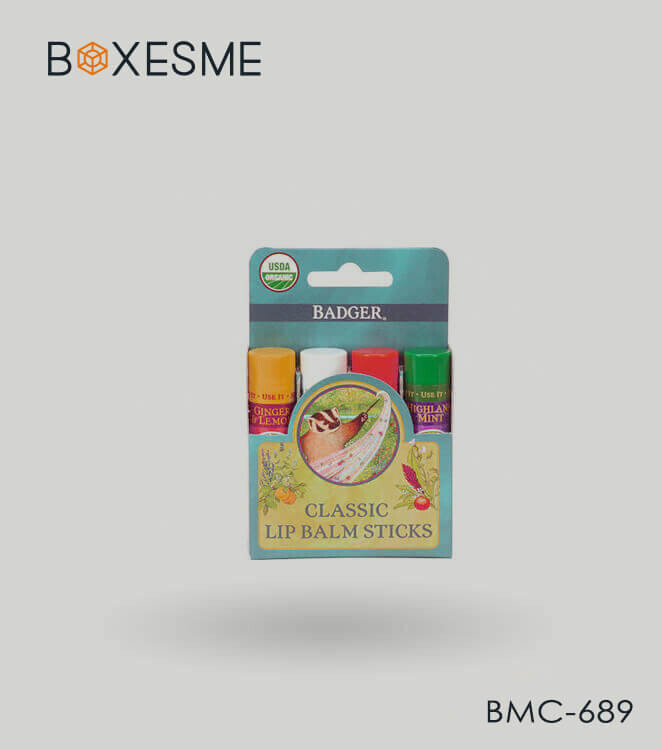 custom lip balm display boxes
