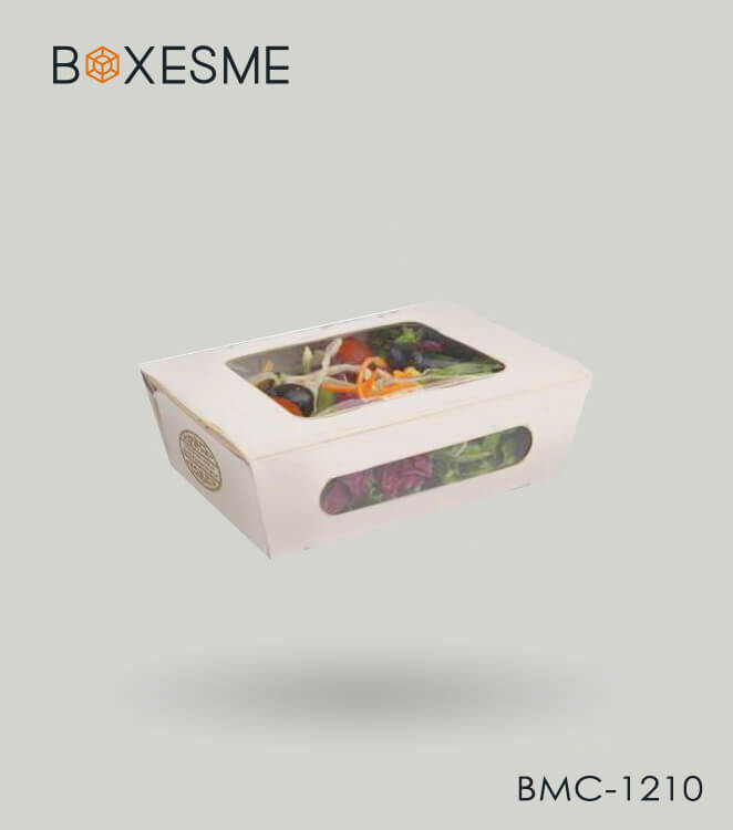 Salad Packaging Boxes with Window USA