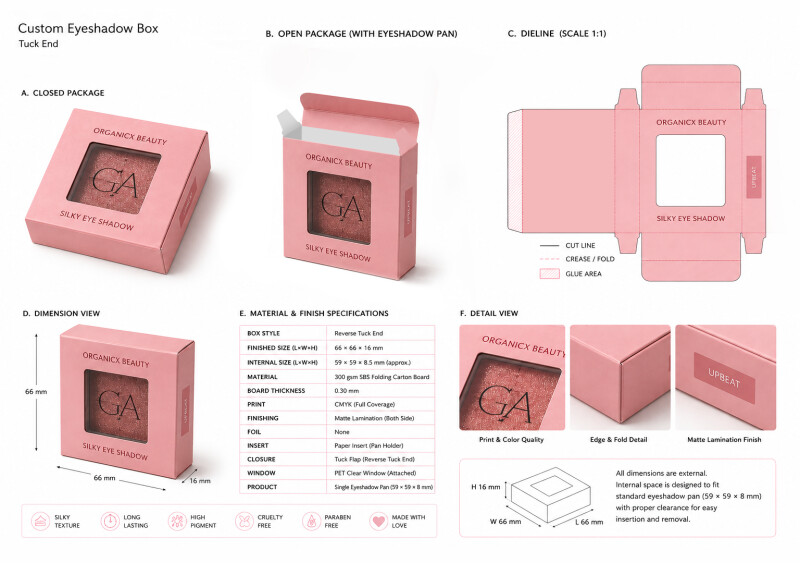 Eyeshadow Boxes - BoxesMe NYC