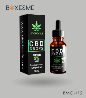 CBD Dropper Bottle Boxes Wholesale